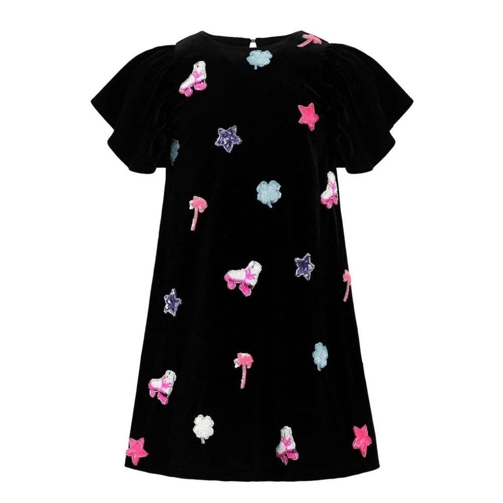 Lola + The Boys Malibu Dream Dress (Velvet, worn once) Size 6